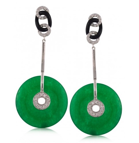 Angelique de Paris deco earrings