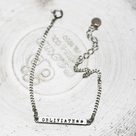 Kellin Silver Obliviate Bracelet