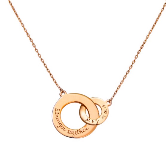 Merci Maman Personalized Necklace