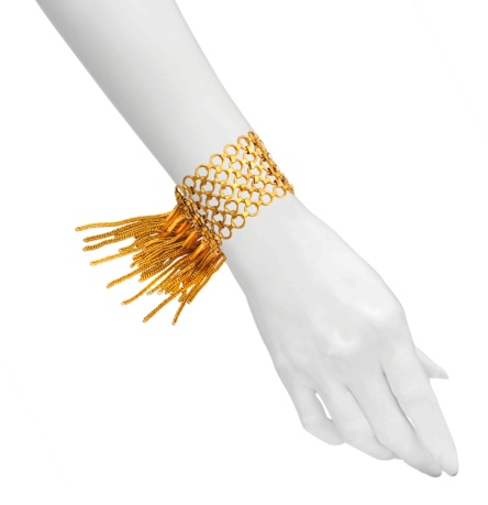Aris Geldis Fringe bracelet