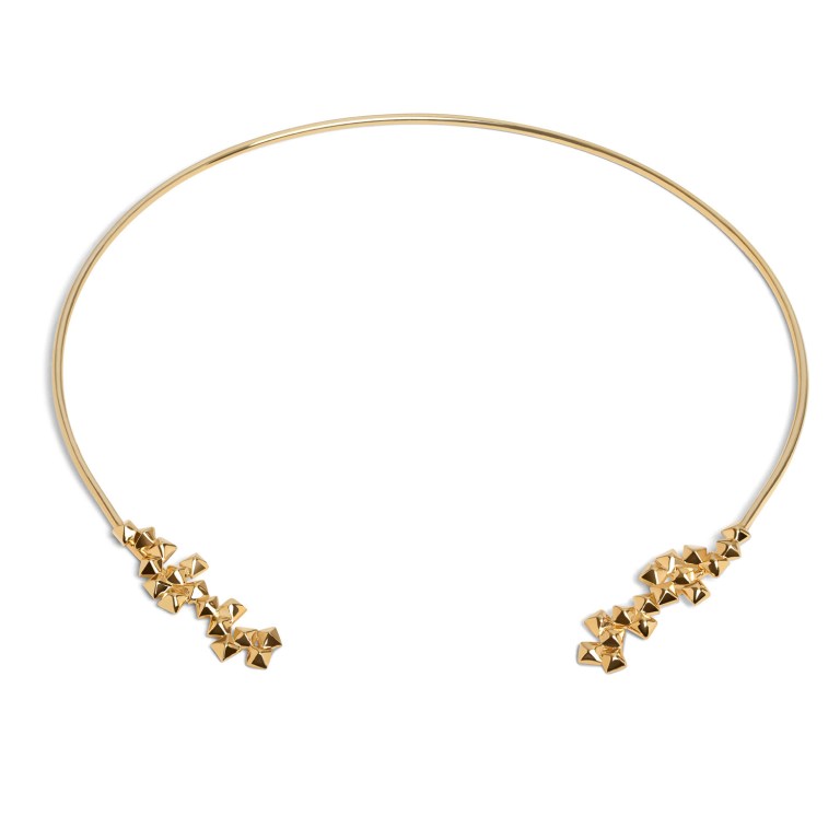 Au Rate Open Pyramid Necklace