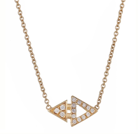 Ilana Ariel Mini Triangle Necklace