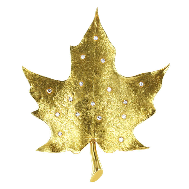Tiffany Maple Leaf brooch