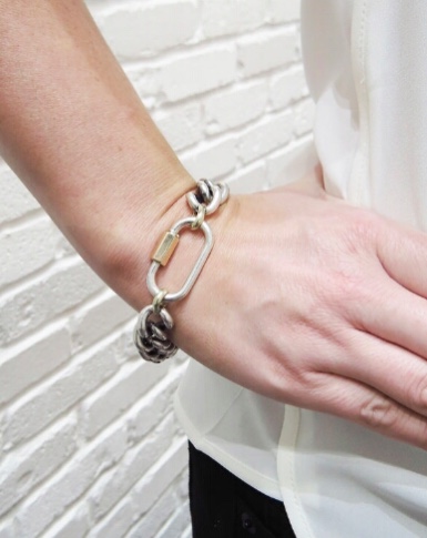 Marla Aaron Lock Bracelet