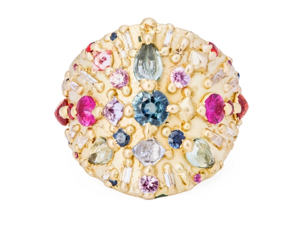Polly Wales Ourika Shield Ring