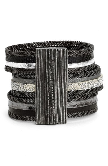 Cynthia Desser Snakeskin Cuff