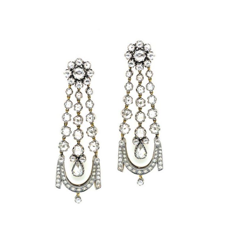 trumpet-and-horn-georgian-earrings