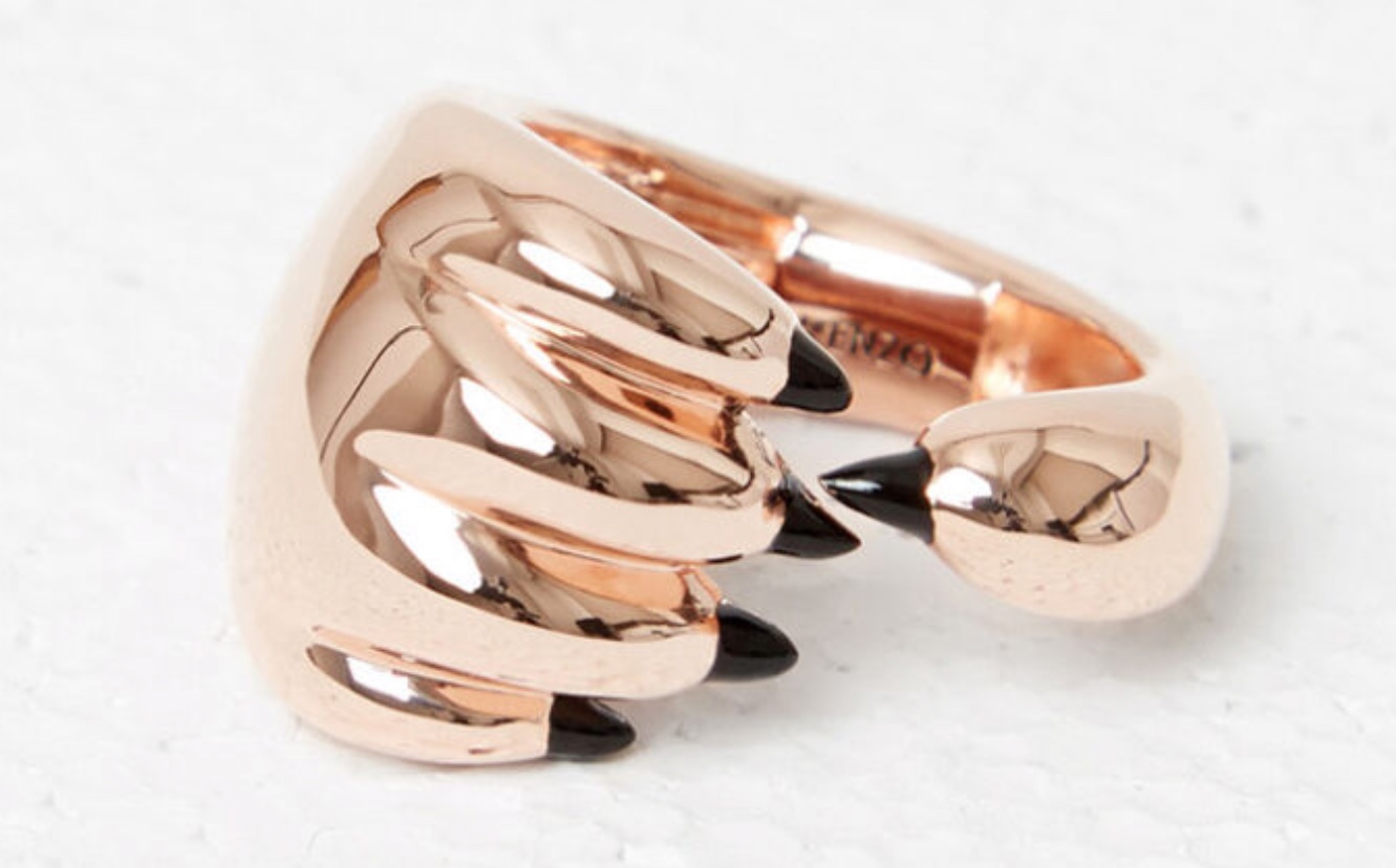 Jewel of the day: Kenzo Tiger Paw Ring – IntoTemptation 